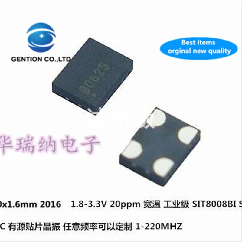 5pcs 100% new and orginal SIT8008AI SIT8008BI 2016 Small size active crystal patch Common frequency can be customized
5pcs 100% new and orginal SIT8008AI SIT8008BI 2016 Small size active crystal patch Common frequency can be customized