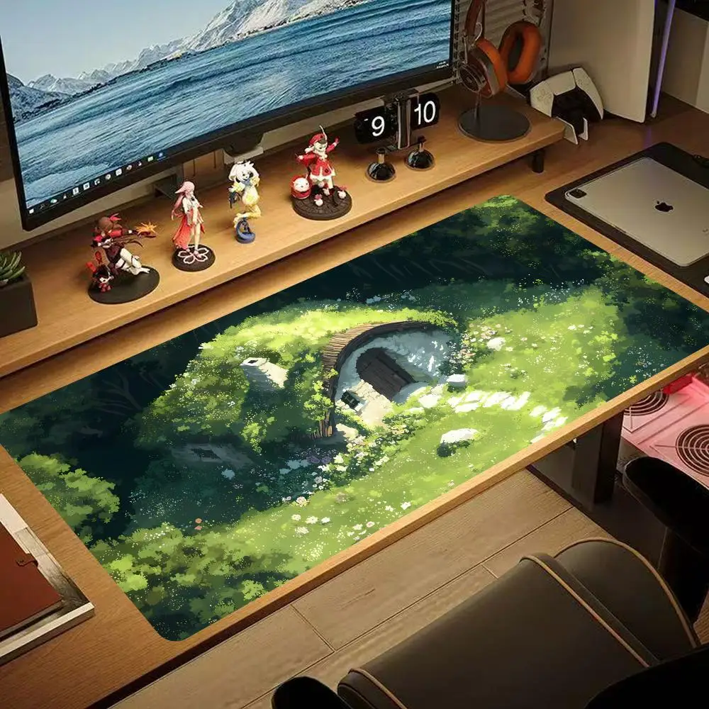 Forest Hut Mouse Pad 90x40CM non-slip Gaming Mousepad Gamer E-Sports Mouse Mat Game Mechanical Keyboard XXL Desk Mat
Forest Hut Mouse Pad 90x40CM non-slip Gaming Mousepad Gamer E-Sports Mouse Mat Game Mechanical Keyboard XXL Desk Mat