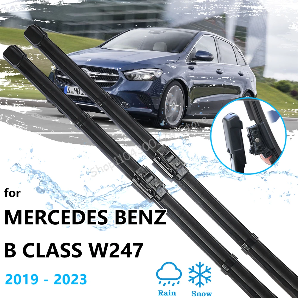 For Mercedes Benz B Class W247 2019~2023 Front Rear Wiper Blades Brushes Window Windshield Windscreen Cleaning Car Accessories
For Mercedes Benz B Class W247 2019~2023 Front Rear Wiper Blades Brushes Window Windshield Windscreen Cleaning Car Accessories