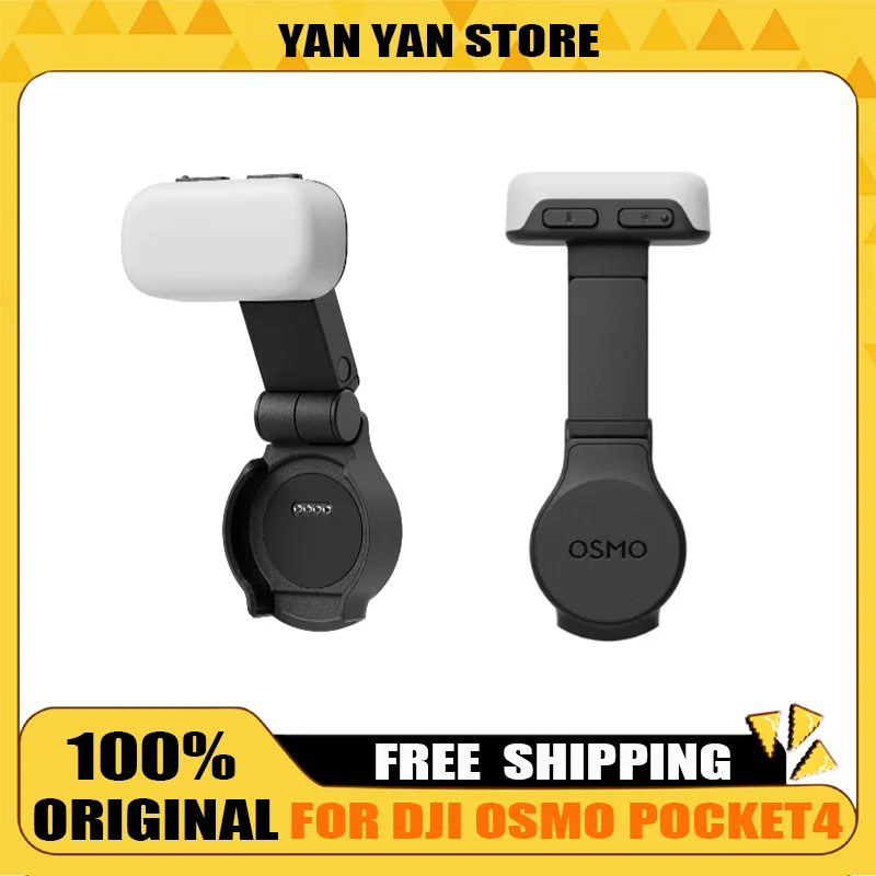 For DJI Osmo Pocket 4 Fill Lights Portable Natural Soft Lighting Low-Light Camera Light Photography Videography Accessory
For DJI Osmo Pocket 4 Fill Lights Portable Natural Soft Lighting Low-Light Camera Light Photography Videography Accessory
