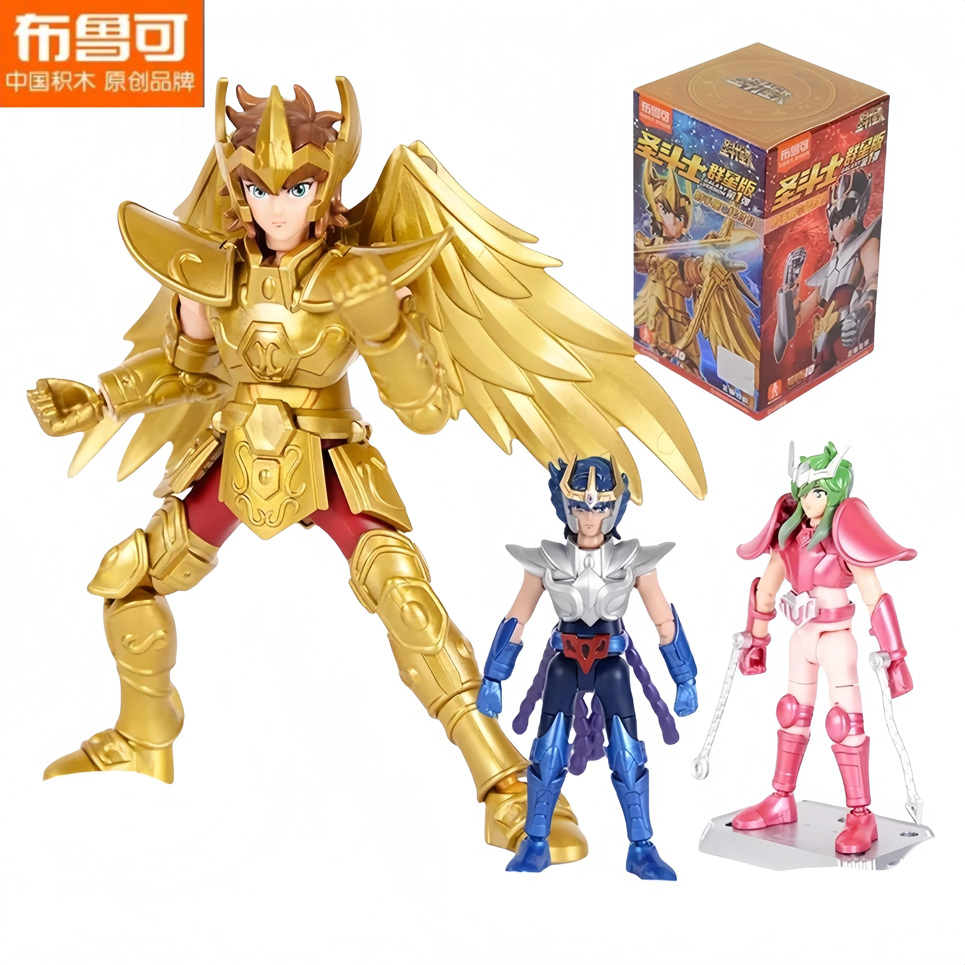 Blokees Original Saint Seiya Aiolos Shura Sagittarius Seiya Gold Galaxy Version Toy Assembled Action Figure Anime Christmas Gift
Blokees Original Saint Seiya Aiolos Shura Sagittarius Seiya Gold Galaxy Version Toy Assembled Action Figure Anime Christmas Gift