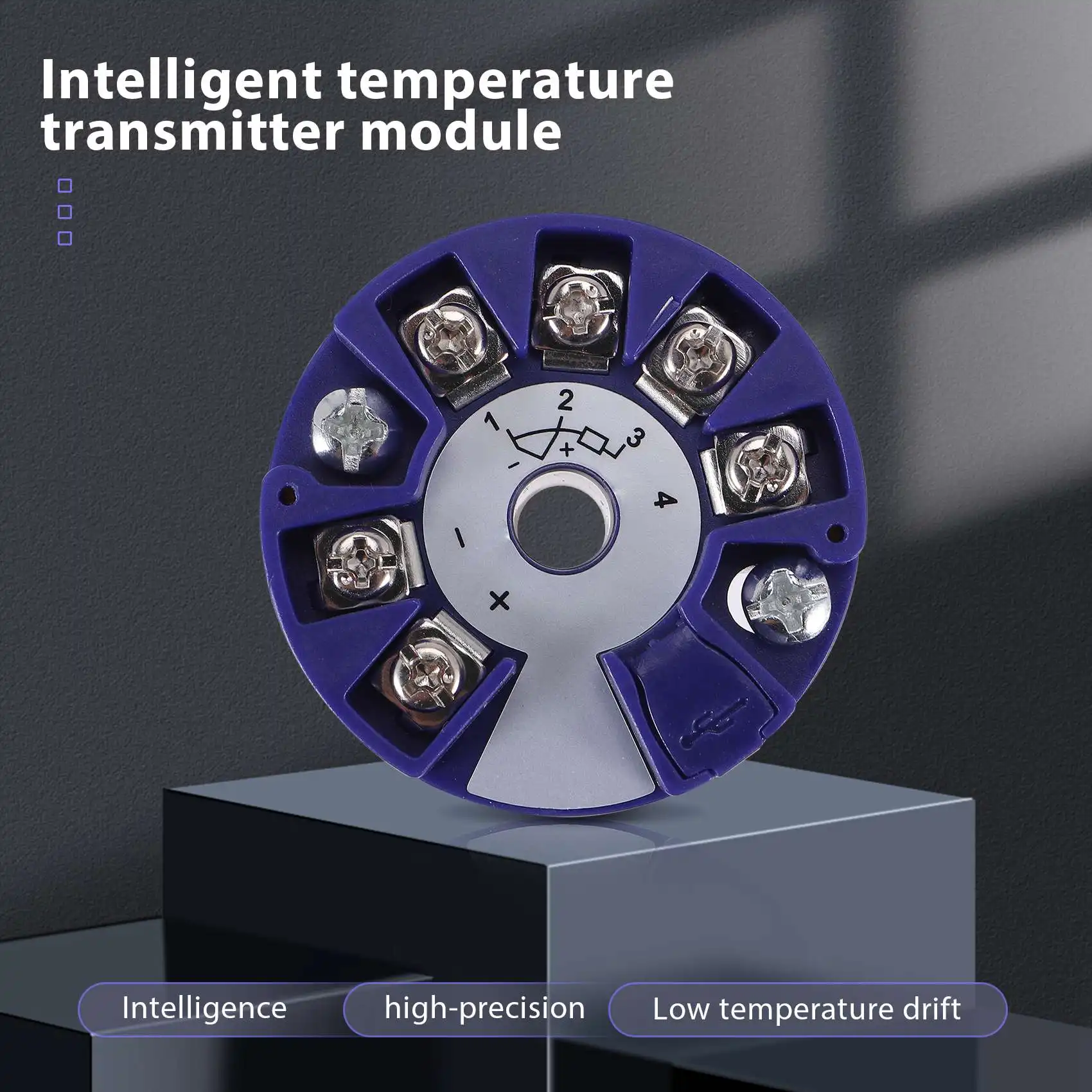 New Programmable Thermocouple RTD PT100 to 4-20MA Converter TC RTD Input 4-20MA Output Head-Mounted Temperature Transmitter
New Programmable Thermocouple RTD PT100 to 4-20MA Converter TC RTD Input 4-20MA Output Head-Mounted Temperature Transmitter
