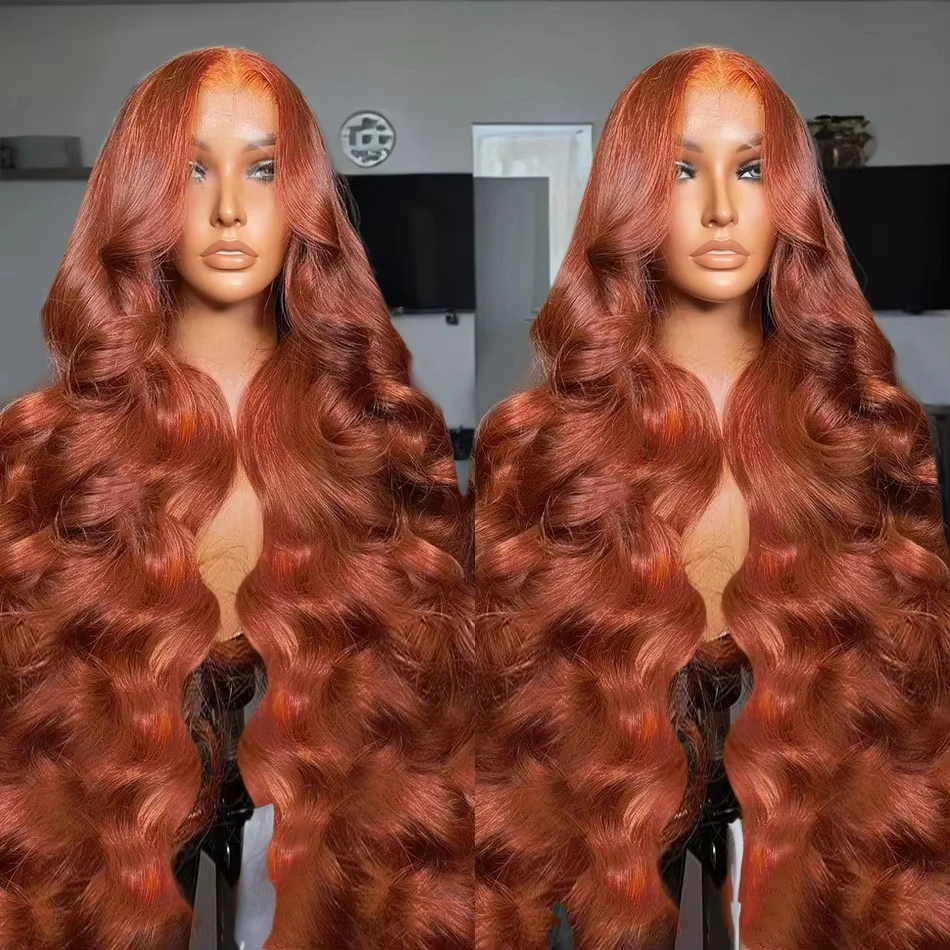 36 Inch Reddish Brown Body Wave Human Hair Wigs 13x6 HD Lace Frontal Wigs Human Hair 180 Density Brazilian Pre Plucked For Women
36 Inch Reddish Brown Body Wave Human Hair Wigs 13x6 HD Lace Frontal Wigs Human Hair 180 Density Brazilian Pre Plucked For Women