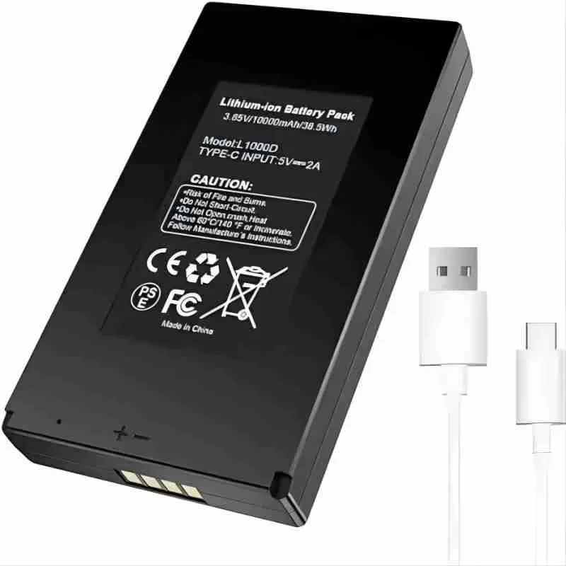 The E6P rechargeable camera portable 10000mAh battery is suitable for GardePro E6P, E8P, E6PCF and E8P.
The E6P rechargeable camera portable 10000mAh battery is suitable for GardePro E6P, E8P, E6PCF and E8P.