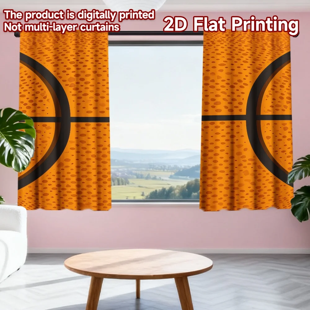 2D flat printing 2pcs Window Curtains Basketball Close-Up Design Digital Printed Polyester Drapes Birthday Party for Festive
2D flat printing 2pcs Window Curtains Basketball Close-Up Design Digital Printed Polyester Drapes Birthday Party for Festive