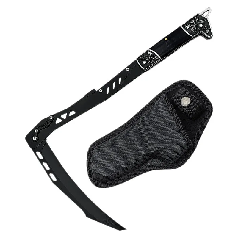 Outdoor Portable EDC Foldable Sickle Camping Weeding Home Garden Survival Stainless Steel Sickle Tool
Outdoor Portable EDC Foldable Sickle Camping Weeding Home Garden Survival Stainless Steel Sickle Tool
