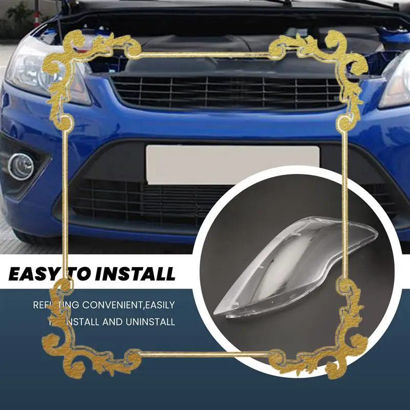 For Ford Focus 2009-2011 Front Headlights Cover Shell Transparent Lens Lampshade
For Ford Focus 2009-2011 Front Headlights Cover Shell Transparent Lens Lampshade