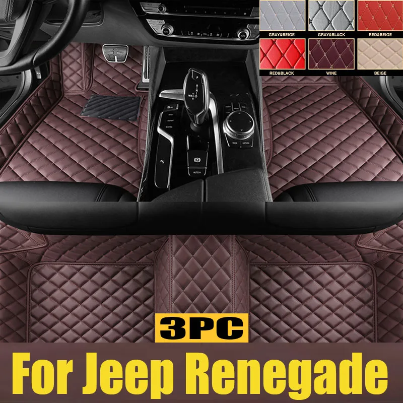 Car Floor Mats For Jeep Renegade 2022 2021 2020 2019 2018 2017 2016 Auto Interior trunk mat Protector Custom Carpets Styling
Car Floor Mats For Jeep Renegade 2022 2021 2020 2019 2018 2017 2016 Auto Interior trunk mat Protector Custom Carpets Styling