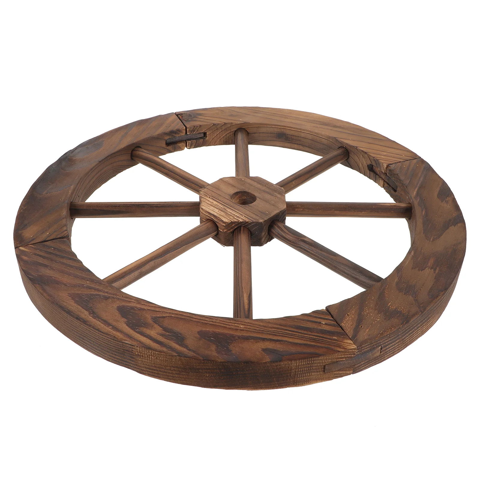 Wooden Wheel Decoration Wall Ornament Round Decorative Vintage Hanging Wagon Wheels for Outdoor Home
Wooden Wheel Decoration Wall Ornament Round Decorative Vintage Hanging Wagon Wheels for Outdoor Home