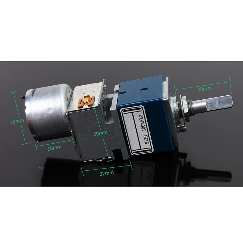 【Hot】Original RK27 Type Motor Potentiometer Volume Switch For HiFi Stereo Audio Amplifier DIY Kits 10K 50K 100K
【Hot】Original RK27 Type Motor Potentiometer Volume Switch For HiFi Stereo Audio Amplifier DIY Kits 10K 50K 100K