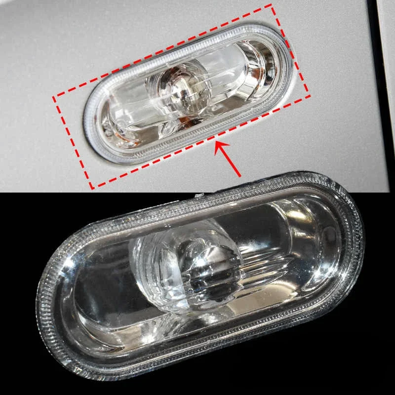 2pcs Car Side Marker Lights Auto Turn Signal Lamp Warning Lights Compatible for Volkswagen Golf 4 Mk4 Bora Vento Seat Jetta A4
2pcs Car Side Marker Lights Auto Turn Signal Lamp Warning Lights Compatible for Volkswagen Golf 4 Mk4 Bora Vento Seat Jetta A4