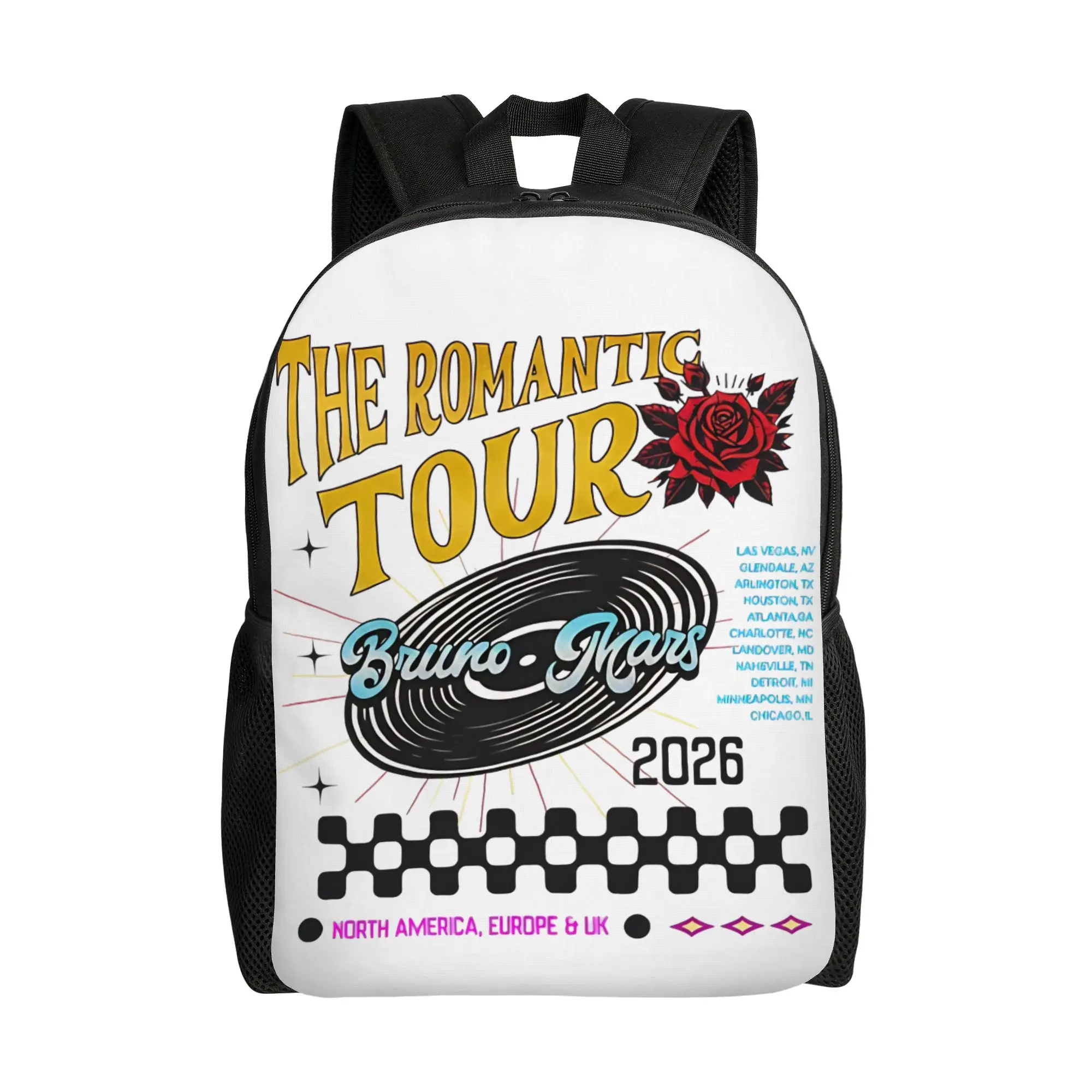Bruno Mars The Romantic Tour 2026 Toddler Backpack for Kids Girls Boys Bruno Concert Backpacks Preschool Child School Bag
Bruno Mars The Romantic Tour 2026 Toddler Backpack for Kids Girls Boys Bruno Concert Backpacks Preschool Child School Bag