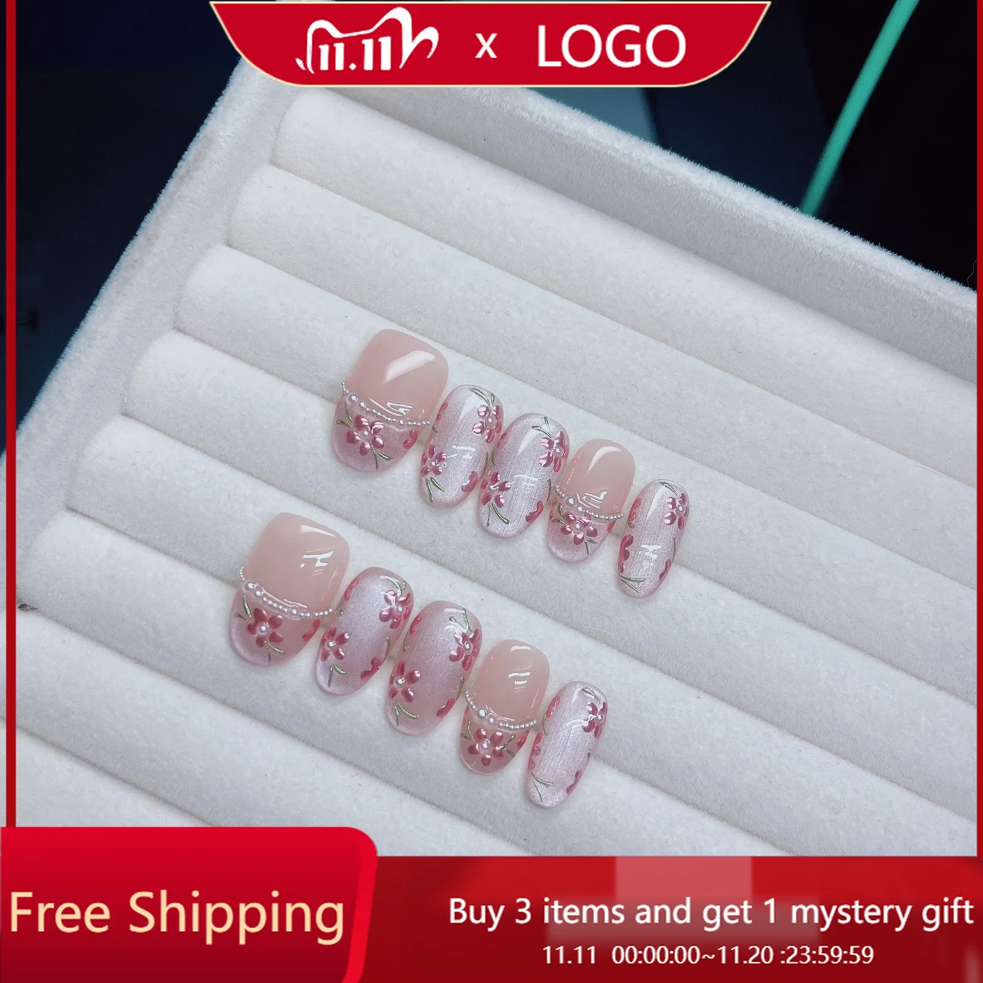 10 шт./компл., накладные ногти ручной работы из акрила, ледяного кошачьего глаза, короткие/средние миндалевидные 3D зеркальные цветы, жемчуг, декор телесного цвета, французские ногти
10 шт./компл., накладные ногти ручной работы из акрила, ледяного кошачьего глаза, короткие/средние миндалевидные 3D зеркальные цветы, жемчуг, декор телесного цвета, французские ногти