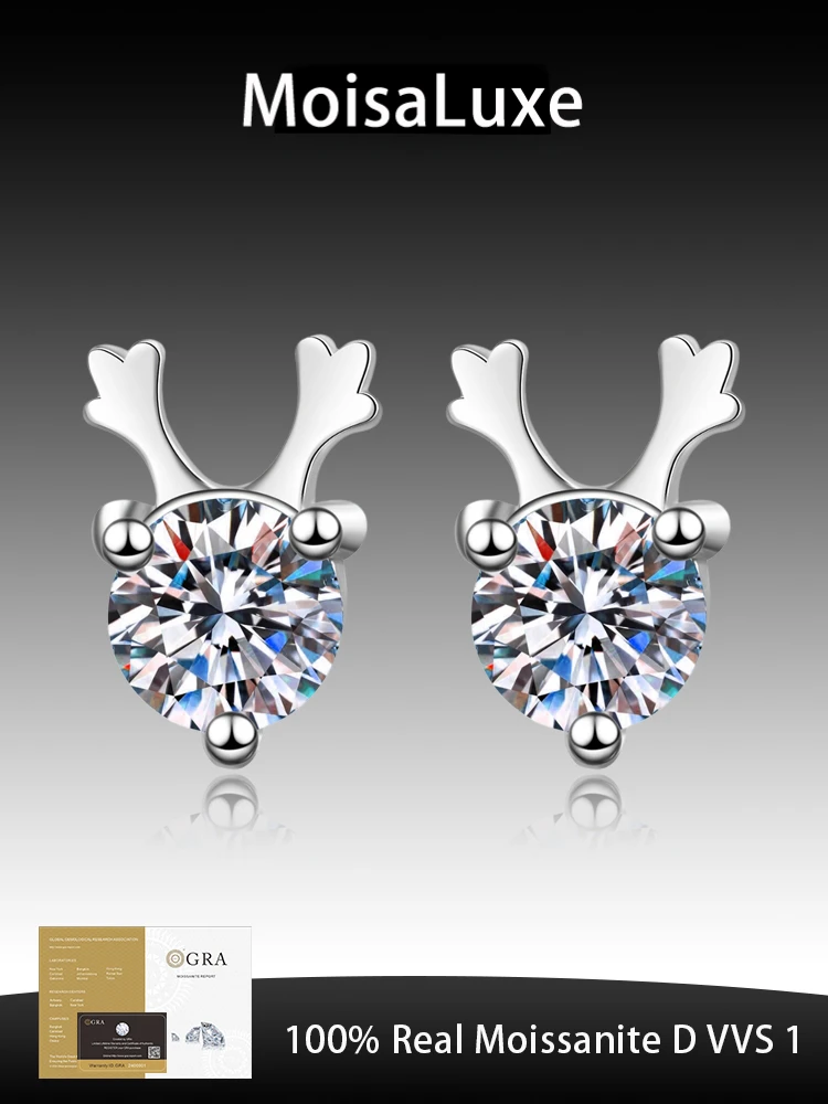 MoisaLuxe Official Store Plata Sterling 925 Silver Female Claw Stud Moissanite Earrings Hoops Piercing Clavicle Chain Items
MoisaLuxe Official Store Plata Sterling 925 Silver Female Claw Stud Moissanite Earrings Hoops Piercing Clavicle Chain Items