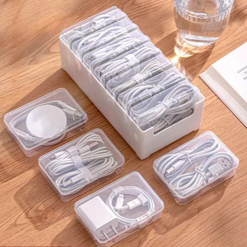 Storage Box Set Mobile Phone Charger Power Charging Plug Cable Finishing Box Desktop Multifunctional Organization Storage Box
Storage Box Set Mobile Phone Charger Power Charging Plug Cable Finishing Box Desktop Multifunctional Organization Storage Box