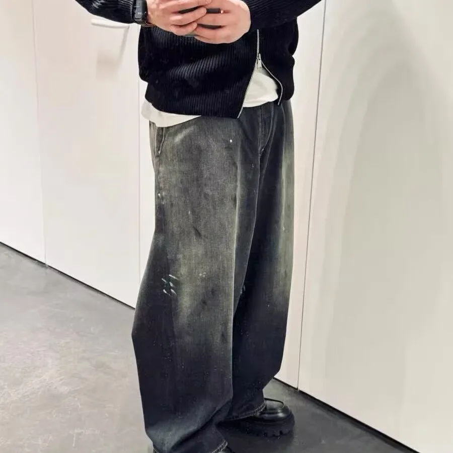 Handmade fiti Waed Casual Straight Leg Jeans Baggy Knife Loose Fit Denim Pants for Men Spring 2024 CleanFit Sle
Handmade fiti Waed Casual Straight Leg Jeans Baggy Knife Loose Fit Denim Pants for Men Spring 2024 CleanFit Sle