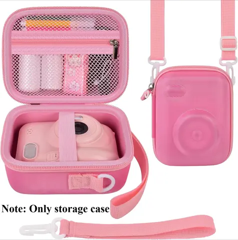 (Box Only) Kids Instant Print Camera Case Compatible with Gofunly Camera, Digital Camera Bag for Esoxoffore/ for LETSHAHA