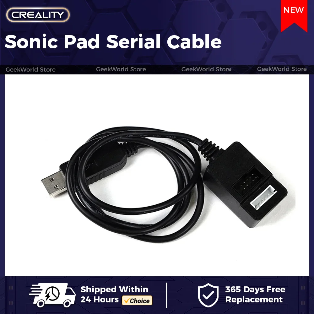 Official Creality Sonic Pad Serial Cable RS-232 Devices Can Be Connected Using A Serial Cable 3D Printer Accessories
Official Creality Sonic Pad Serial Cable RS-232 Devices Can Be Connected Using A Serial Cable 3D Printer Accessories
