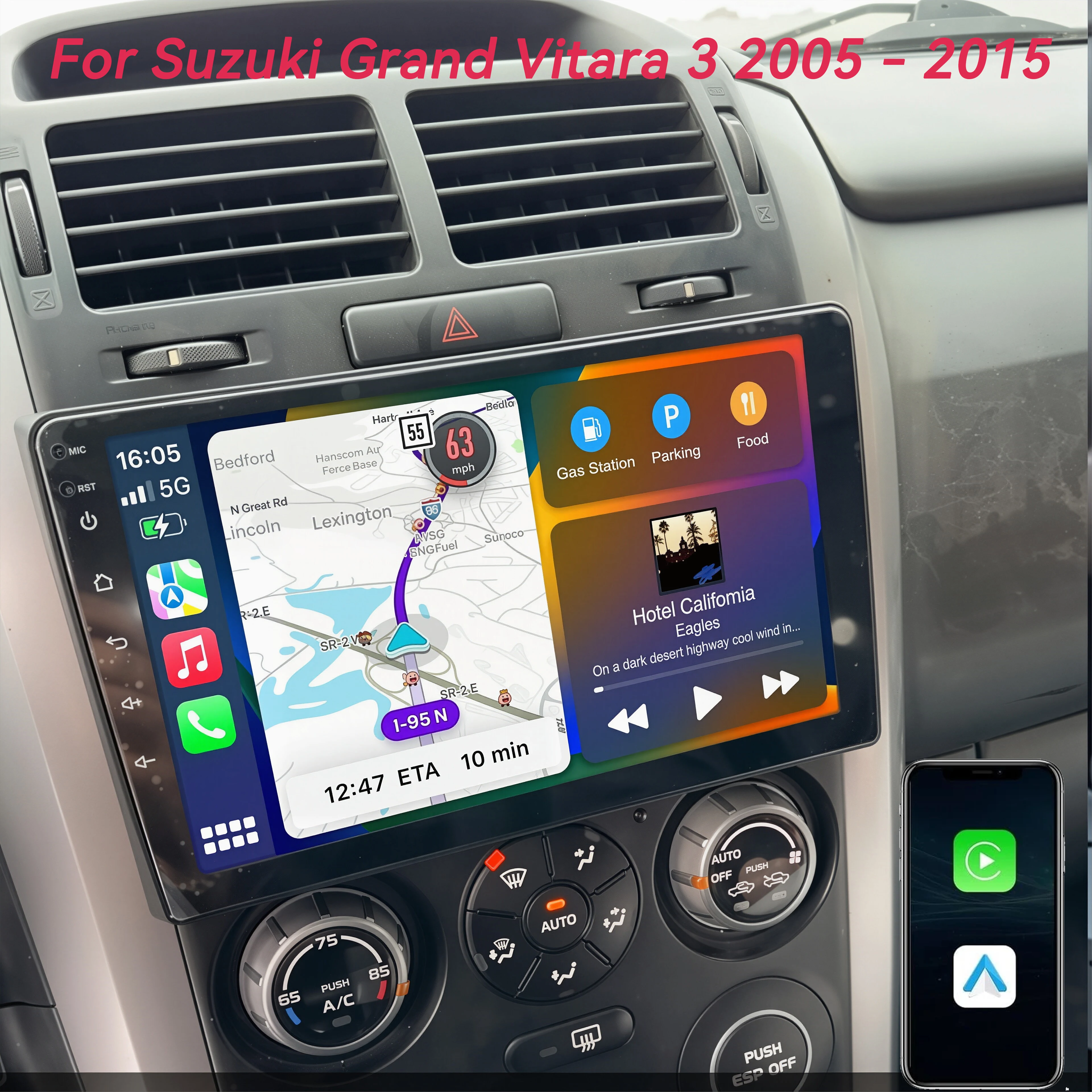 Android 16 Car Radio Multimidia Player For Suzuki Grand Vitara 3 2005 - 2015 Navi GPS Intelligent Systems WIFI+4G Carplay Auto
Android 16 Car Radio Multimidia Player For Suzuki Grand Vitara 3 2005 - 2015 Navi GPS Intelligent Systems WIFI+4G Carplay Auto