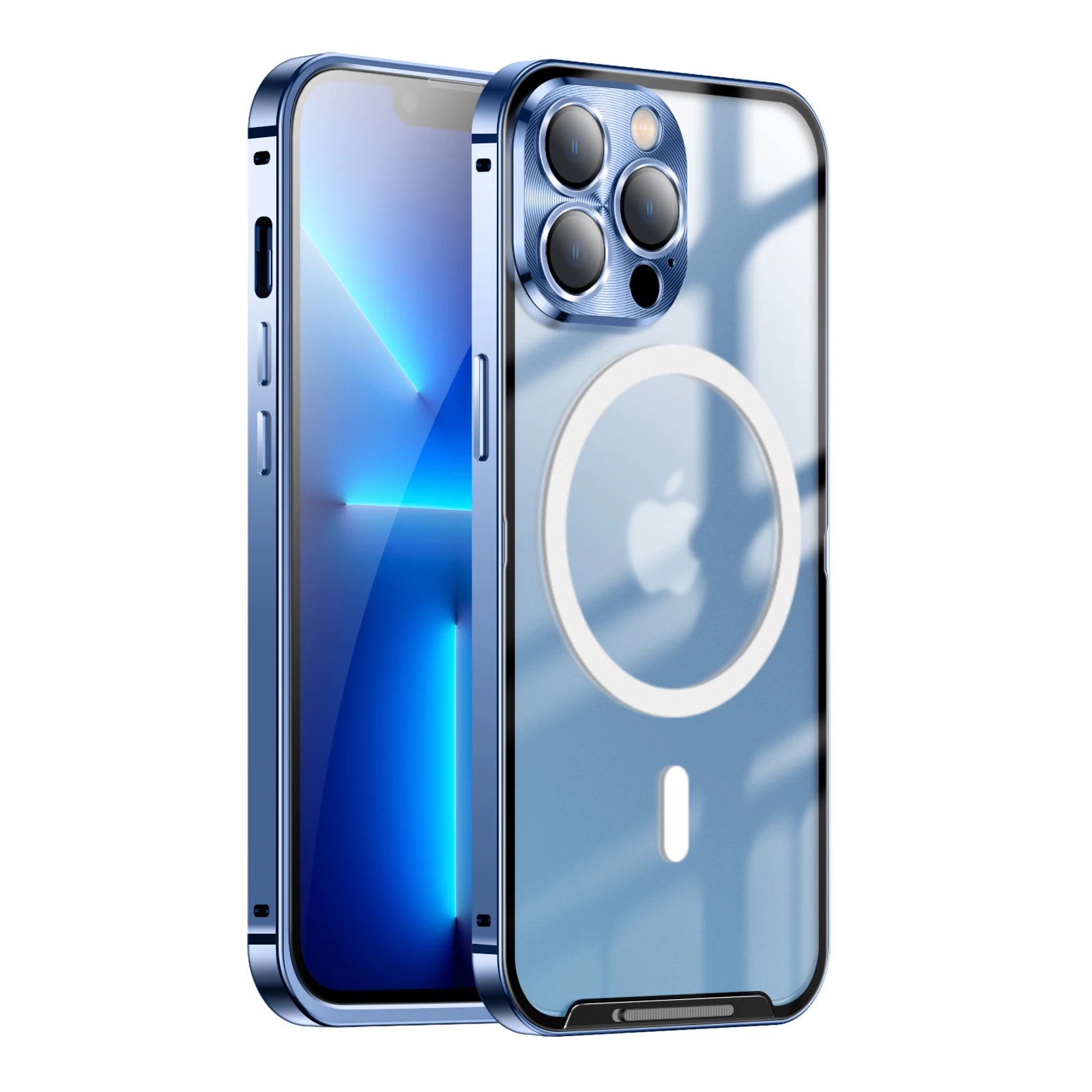 For iPhone 13 Pro Magsafe Case Magnetic Wireless Charging Cover Camera Lens for Apple iPhone 11/iPhone 12 Pro Max/iPhone 14 Plus
For iPhone 13 Pro Magsafe Case Magnetic Wireless Charging Cover Camera Lens for Apple iPhone 11/iPhone 12 Pro Max/iPhone 14 Plus