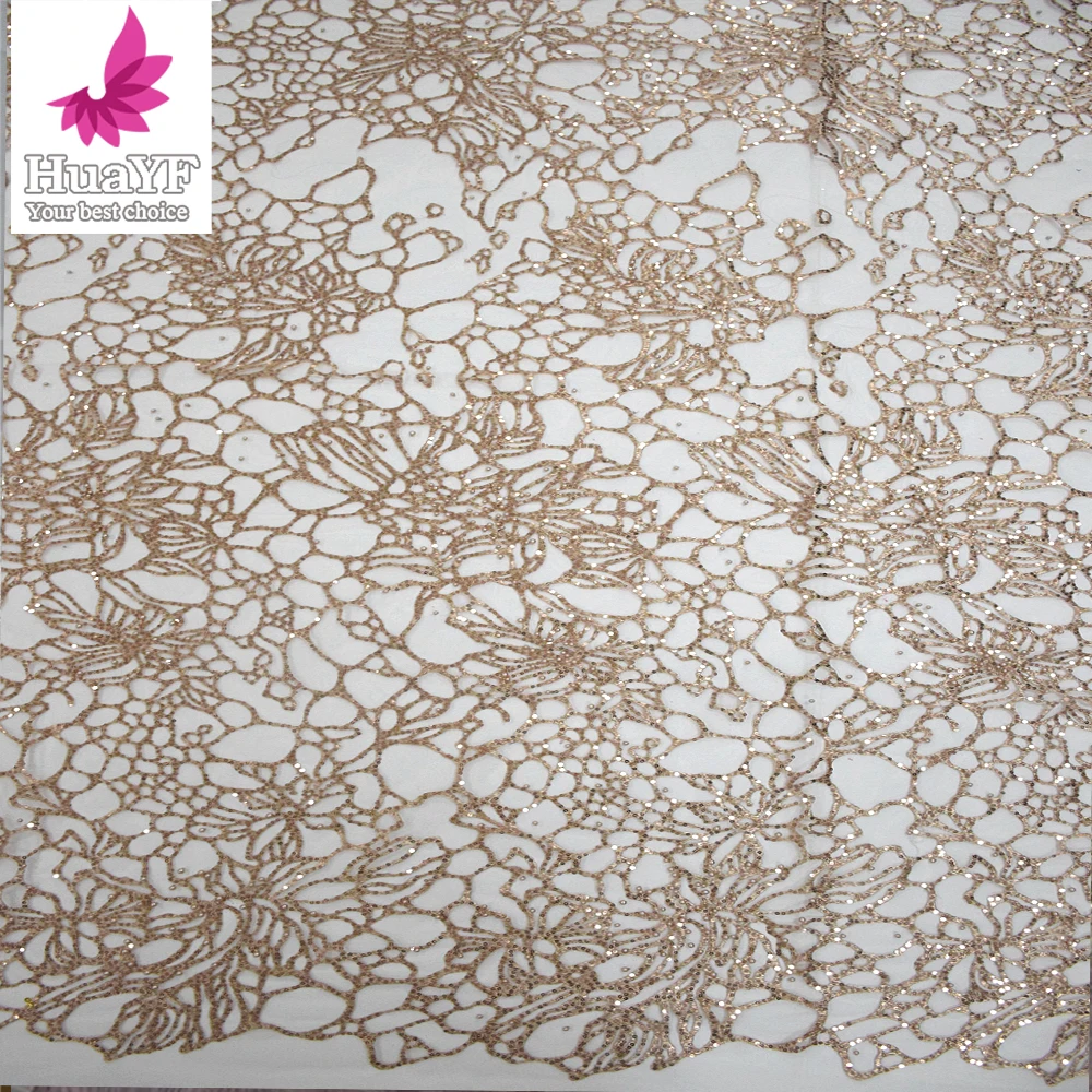 1 Yard African Rose Gold Embroidery Pearl Sequin Fabric Lace Edge Fashion Stage Costume Fabric HY0716
1 Yard African Rose Gold Embroidery Pearl Sequin Fabric Lace Edge Fashion Stage Costume Fabric HY0716