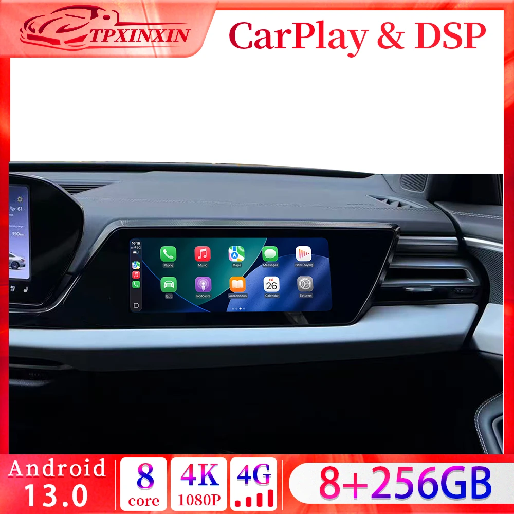 11-дюймовый сенсорный экран Android 13.0 для Audi A5 2025-2026: Мультимедийная GPS-навигационная система с CarPlay для пассажирского сиденья (головное устройство)
11-дюймовый сенсорный экран Android 13.0 для Audi A5 2025-2026: Мультимедийная GPS-навигационная система с CarPlay для пассажирского сиденья (головное устройство)