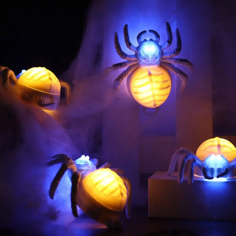 Waterproof Halloween Glowing Spiders Light Scary Realistic Illuminated Spiders Light Decorative LED Spiders Light Garden Patio
Waterproof Halloween Glowing Spiders Light Scary Realistic Illuminated Spiders Light Decorative LED Spiders Light Garden Patio
