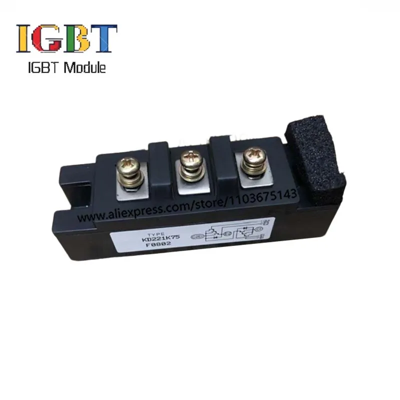 Модуль IGBT KD221K75, новый, оригинальный
Модуль IGBT KD221K75, новый, оригинальный