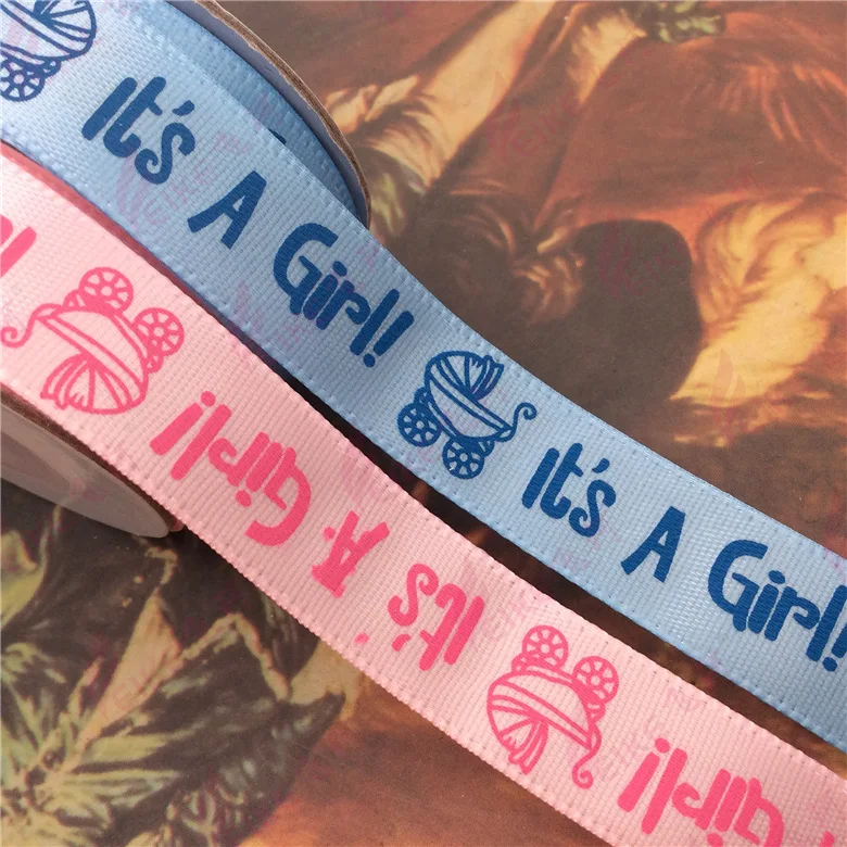 1 Roll 10Yards It is a Boy Girl Printed Ribbon Baby Shower Christening Satin Ribbon Gift Packing DIY Crafts Christmas Ribbons
1 Roll 10Yards It is a Boy Girl Printed Ribbon Baby Shower Christening Satin Ribbon Gift Packing DIY Crafts Christmas Ribbons