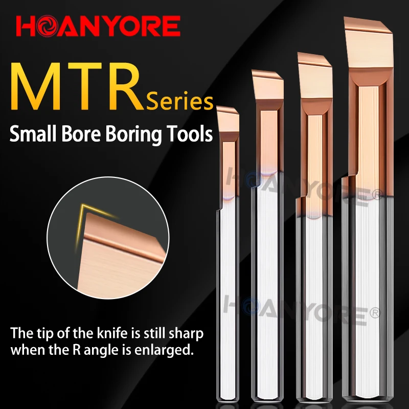MTR Small Bore Boring Tools Tungsten Carbide Boring Tools Small Bore MTR Boring Tools Boring Tools Shock Resistant Micro Turning
MTR Small Bore Boring Tools Tungsten Carbide Boring Tools Small Bore MTR Boring Tools Boring Tools Shock Resistant Micro Turning