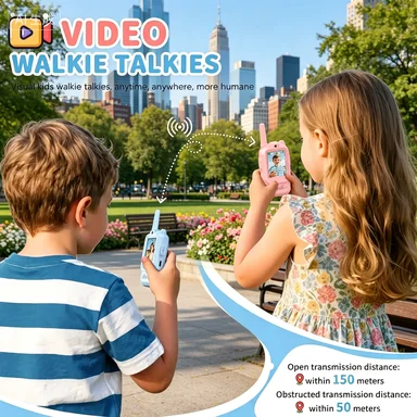 USB-C Charging Kids Video Walkie Talkies, One-Key Call Portable Intercom Toy for Indoor Games Outdoor Camping Activities
USB-C Charging Kids Video Walkie Talkies, One-Key Call Portable Intercom Toy for Indoor Games Outdoor Camping Activities