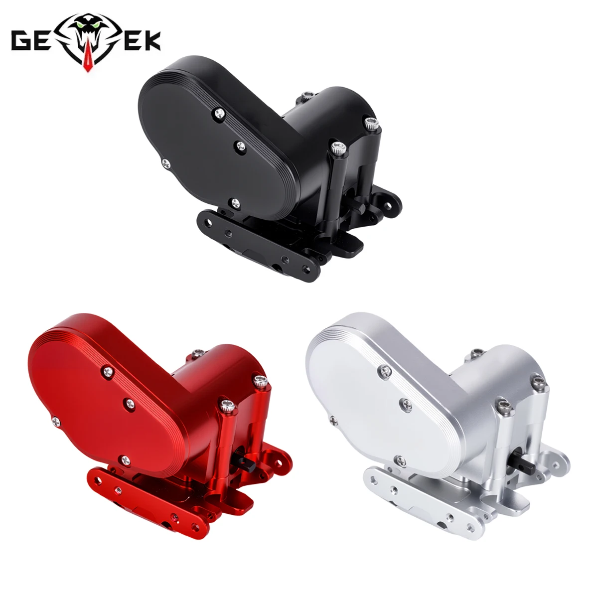 CNC Machined Aluminum Gearbox with Skid Plate Metal Gear for 1/30 Axial SCX30 Jeep Wrangler RC Car Upgrade Parts
CNC Machined Aluminum Gearbox with Skid Plate Metal Gear for 1/30 Axial SCX30 Jeep Wrangler RC Car Upgrade Parts