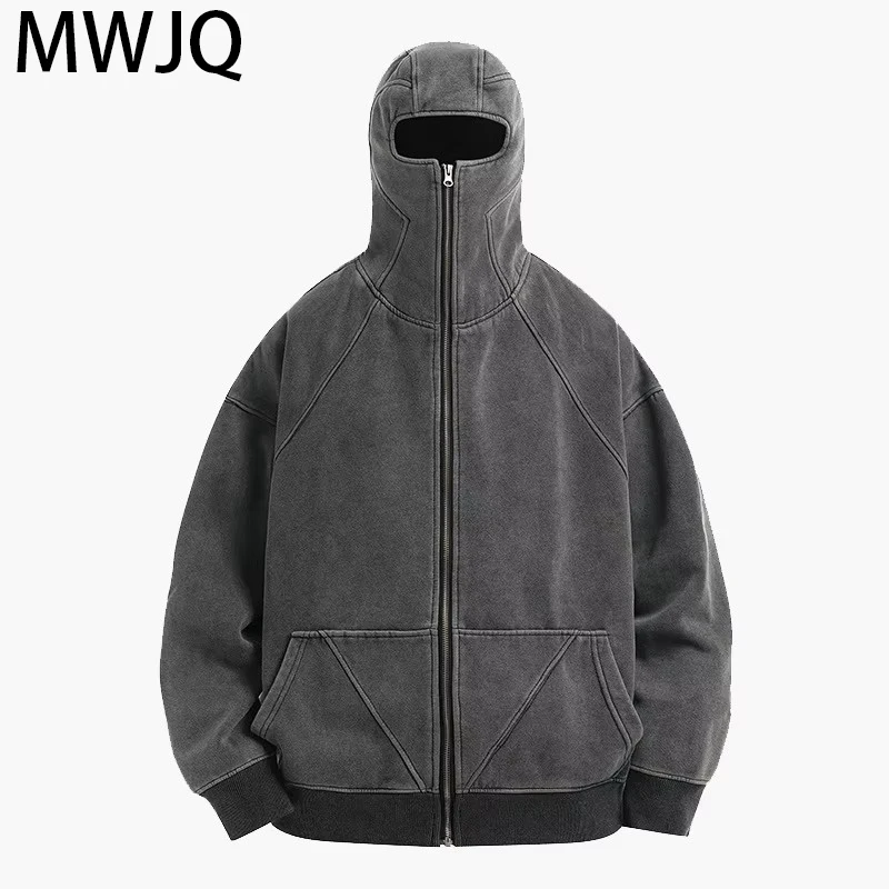 MWJQ Black Zipper Deconstructive Design Hooded Jacket Male Fashion Loose 2025 Spring New Coats Solid Color Niche Tops 010086
MWJQ Black Zipper Deconstructive Design Hooded Jacket Male Fashion Loose 2025 Spring New Coats Solid Color Niche Tops 010086