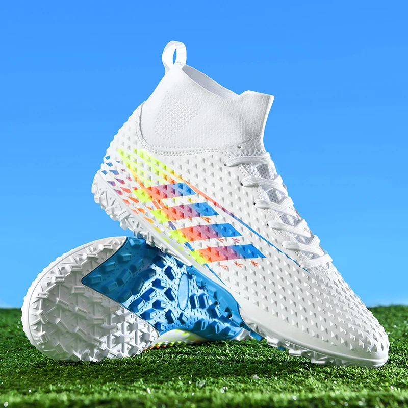 New Soccer Shoes Men Soft Grass Training Long Stud Sports Shoes Men Breathable Anti-slip Professional Football Boots Men
New Soccer Shoes Men Soft Grass Training Long Stud Sports Shoes Men Breathable Anti-slip Professional Football Boots Men