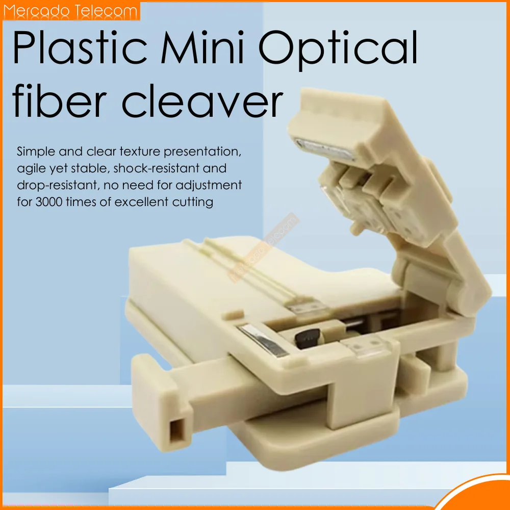 New Hand Tool FTTH Optical Fiber Cutter Tungsten Steel Sheet Fiber Optical Cleaver Tool Plastic Material
New Hand Tool FTTH Optical Fiber Cutter Tungsten Steel Sheet Fiber Optical Cleaver Tool Plastic Material