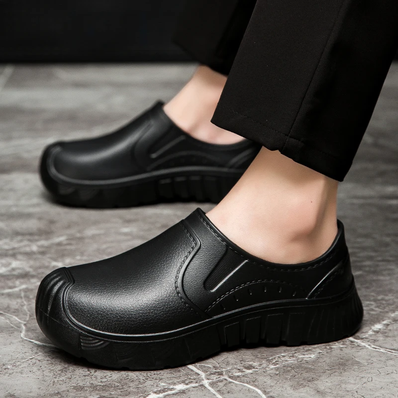2026 Comfortable Workers Slippers Outdoor Fishing Shoes Size 39-45 Men Women EVA Chef Shoes Non-slip Waterproof Oil-proof Shoes
2026 Comfortable Workers Slippers Outdoor Fishing Shoes Size 39-45 Men Women EVA Chef Shoes Non-slip Waterproof Oil-proof Shoes