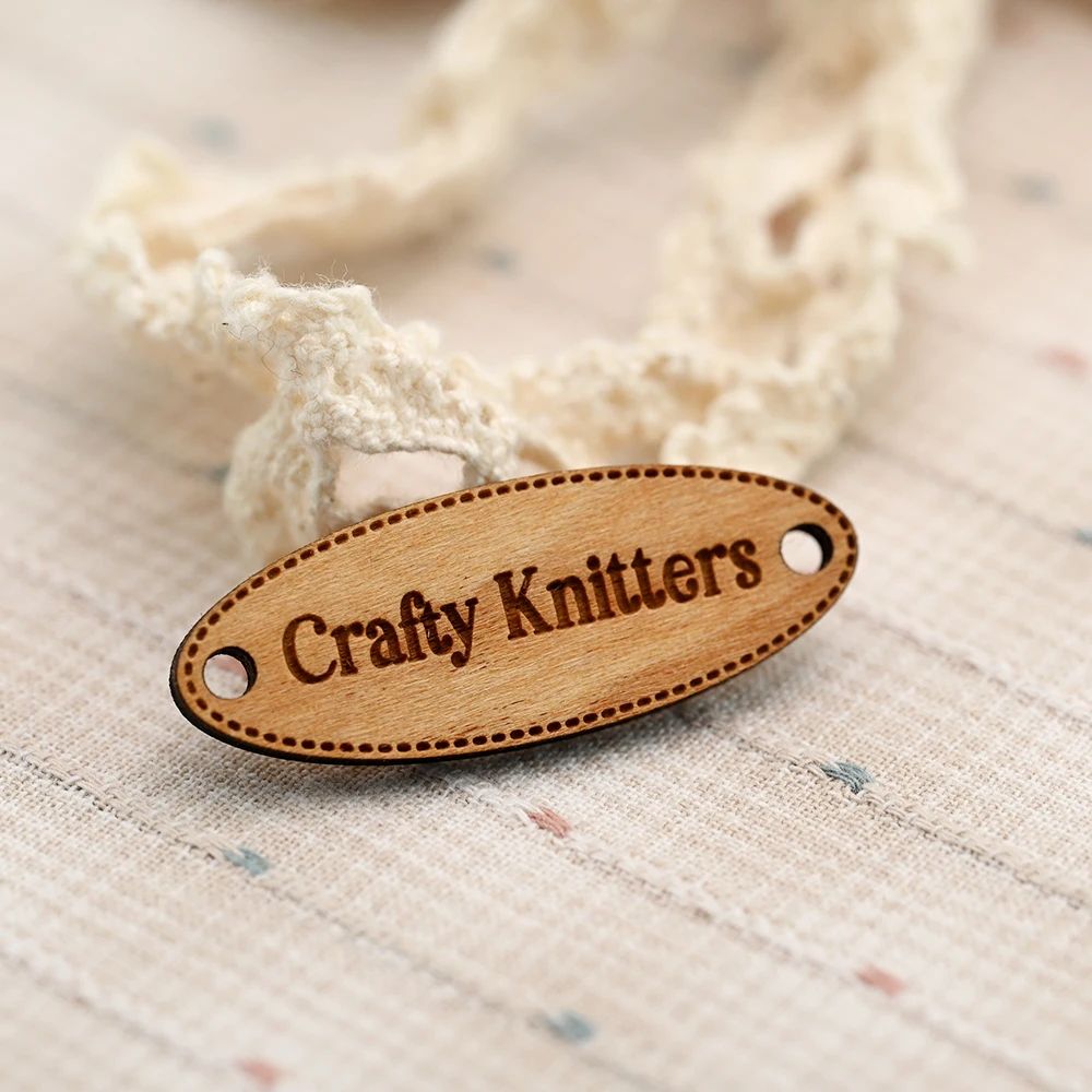 Custom Laser Engraved Wood Tag 0.59"x1.57" Oval for Crochet Amigurumi, Soft Toy – Handmade Birch Label for Sewing
Custom Laser Engraved Wood Tag 0.59"x1.57" Oval for Crochet Amigurumi, Soft Toy – Handmade Birch Label for Sewing