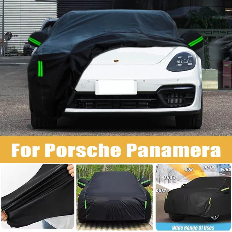 For Porsche Panamera Full Car Cover Four Seasons Outdoor Sun Anti UV Rain Snow Dust Protection Oxford Cloth Accessories
For Porsche Panamera Full Car Cover Four Seasons Outdoor Sun Anti UV Rain Snow Dust Protection Oxford Cloth Accessories
