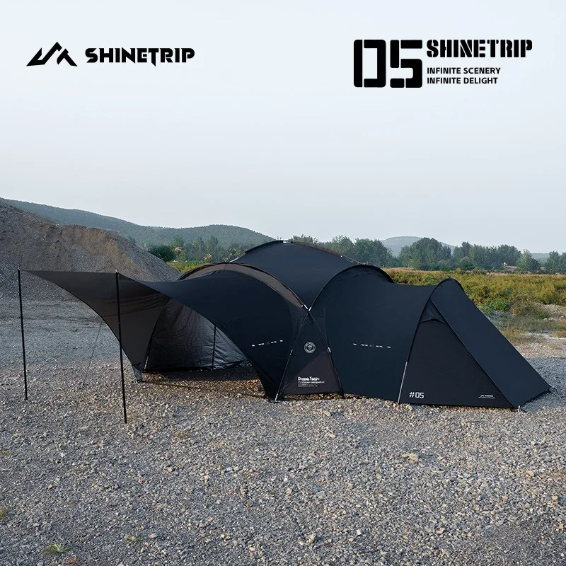 Outdoor round dome canopy multi-person waterproof sunscreen camping oversized cloth
Outdoor round dome canopy multi-person waterproof sunscreen camping oversized cloth