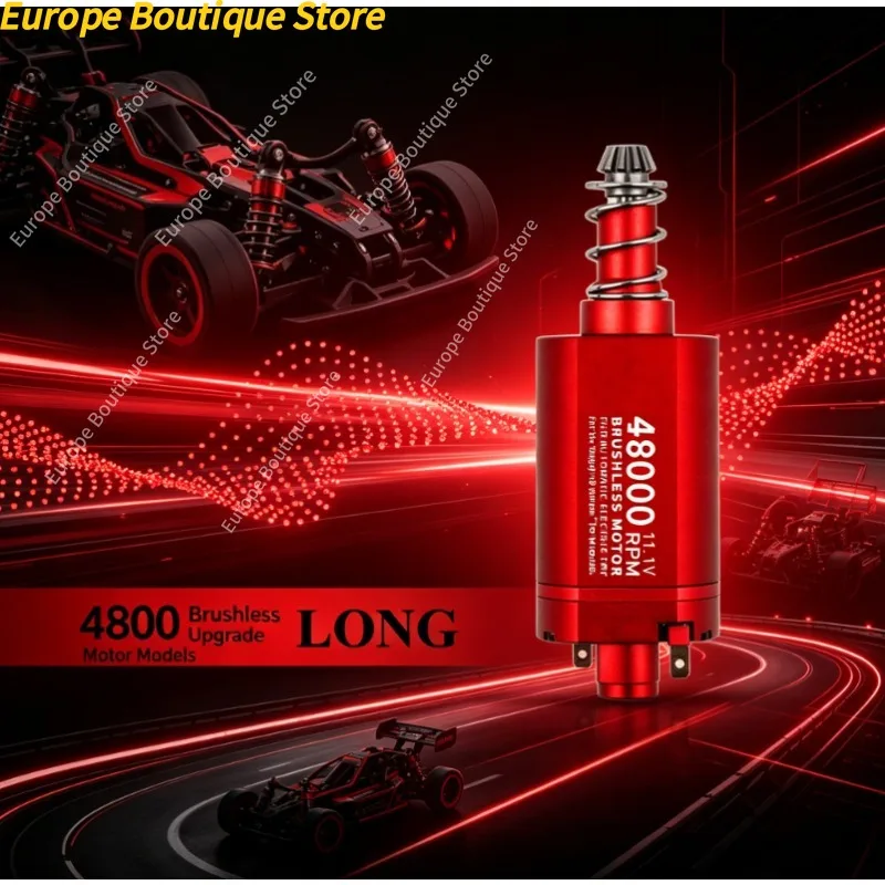 480 Brushless Upgrade Motor with Long/Short Shaft, High Torque Low Heat, Fit for Jingji Jiqu Sijun Toy Models
480 Brushless Upgrade Motor with Long/Short Shaft, High Torque Low Heat, Fit for Jingji Jiqu Sijun Toy Models