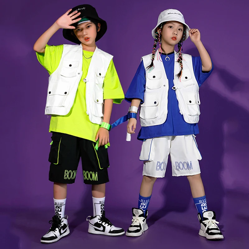 Children Hip Hop Dancing Stage Costume Suit Girls Boys Fashion Jazz Dancer Outfit 3PCS Children's Day Festival Clothing YS3235
Children Hip Hop Dancing Stage Costume Suit Girls Boys Fashion Jazz Dancer Outfit 3PCS Children's Day Festival Clothing YS3235