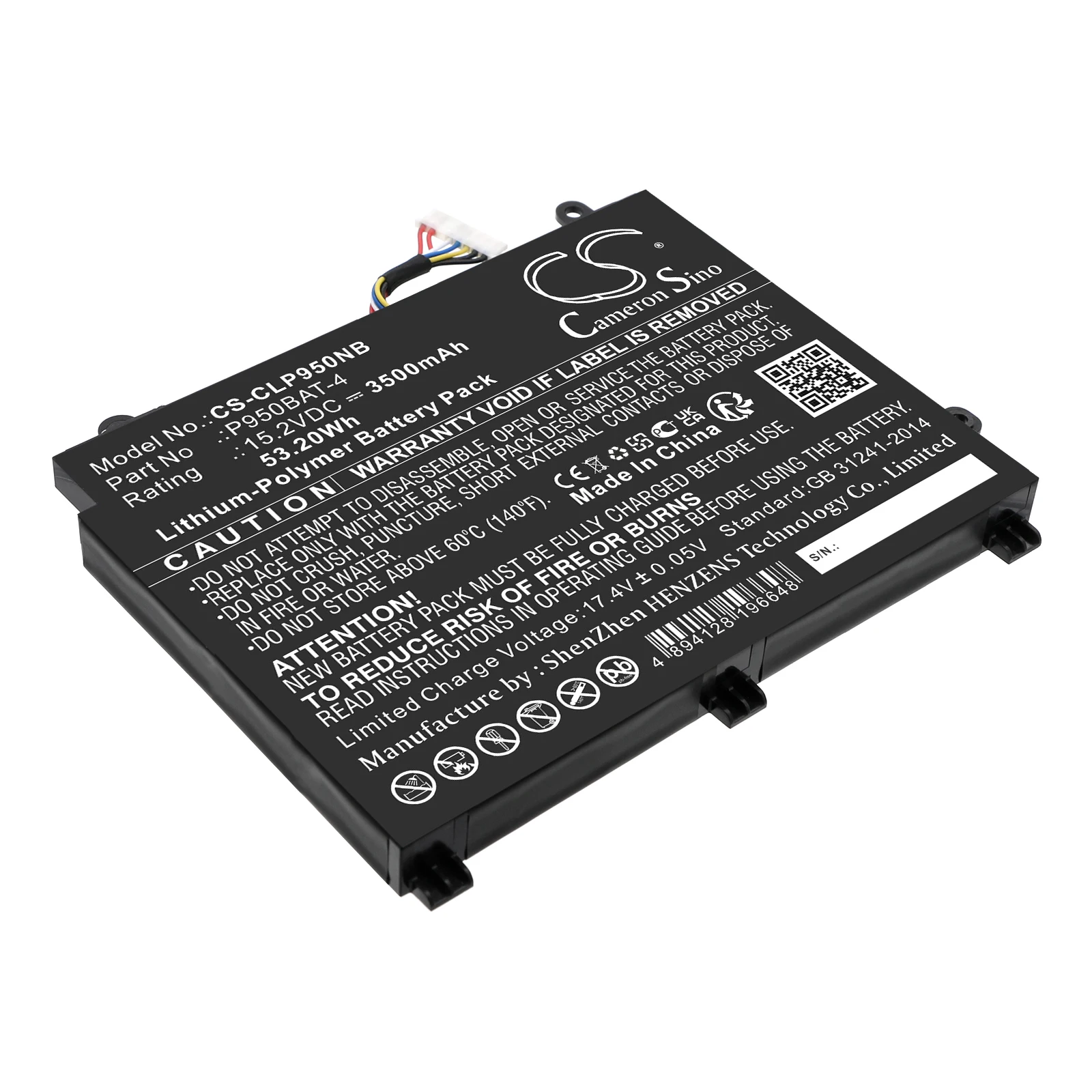 Сменный аккумулятор CS для Clevo Eurocom Q5, Eurocom Q6, P950HP6, P950HR, P950KP6, P955EP6, P95
Сменный аккумулятор CS для Clevo Eurocom Q5, Eurocom Q6, P950HP6, P950HR, P950KP6, P955EP6, P95