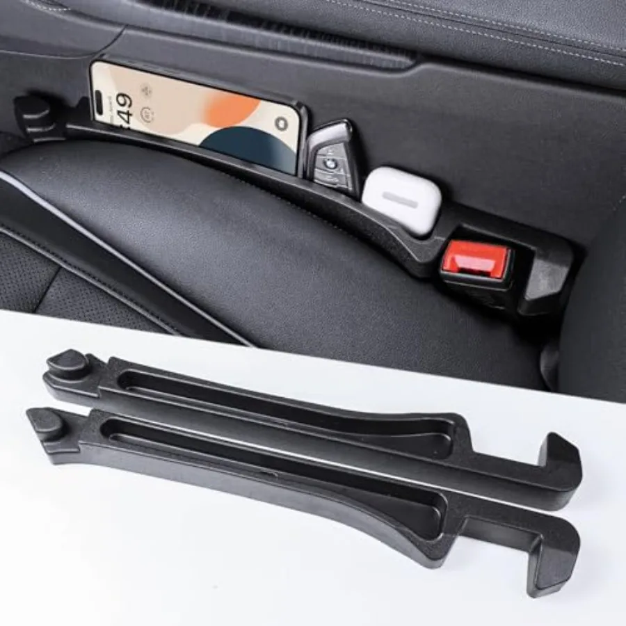 Car Seat Gap Filler Multifunctional Seat Side Gap Filler with Organizer and Hook Function, Universal SUV Truck Fill the Gap bet
Car Seat Gap Filler Multifunctional Seat Side Gap Filler with Organizer and Hook Function, Universal SUV Truck Fill the Gap bet