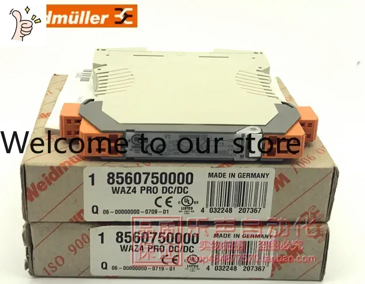 2026.4 WAZ4 PRO DC/DC Veidemyuller Analog Signal Isolator 8560750000 Spot Brand New Genuine.
2026.4 WAZ4 PRO DC/DC Veidemyuller Analog Signal Isolator 8560750000 Spot Brand New Genuine.