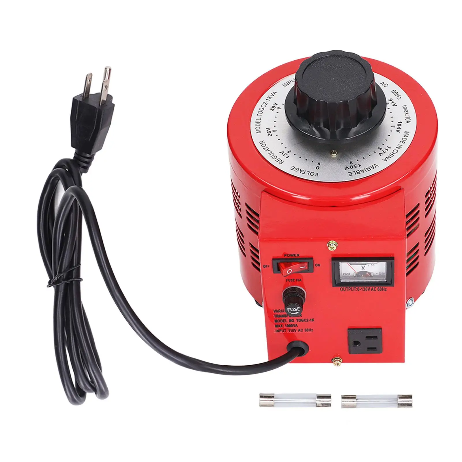 Variable Voltage Converter US Plug 110V 1000W Adjustable Voltage Transformer High Efficiency Multiple Safety Protections
Variable Voltage Converter US Plug 110V 1000W Adjustable Voltage Transformer High Efficiency Multiple Safety Protections