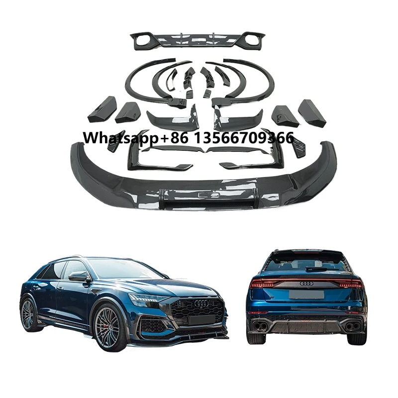 RSQ8 Carbon Fiber Body Kit for Audi RSQ8 ABT Style Upgrade New Condition Auto Body Systems Front Rear Side Bumper Parts
RSQ8 Carbon Fiber Body Kit for Audi RSQ8 ABT Style Upgrade New Condition Auto Body Systems Front Rear Side Bumper Parts