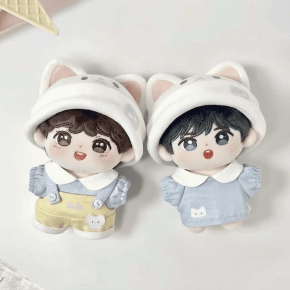1 set Cat Hat 10cm Cotton Doll Clothes Strap Pants Suit Doll Clothes Outfit Cute Mini Doll Dress Up Set 10cm Cotton Doll
1 set Cat Hat 10cm Cotton Doll Clothes Strap Pants Suit Doll Clothes Outfit Cute Mini Doll Dress Up Set 10cm Cotton Doll