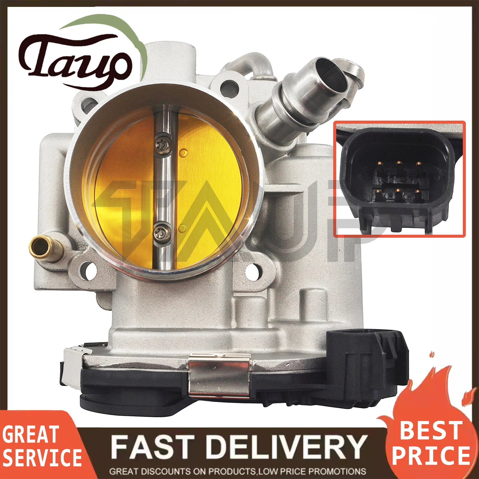 59mm Throttle Body for Chevrolet Cruze Aveo Aveo5 Sonic Pontiac G3 1.4 1.6 1.8L Throttle Valve 55577375 55561495 0281750245
59mm Throttle Body for Chevrolet Cruze Aveo Aveo5 Sonic Pontiac G3 1.4 1.6 1.8L Throttle Valve 55577375 55561495 0281750245