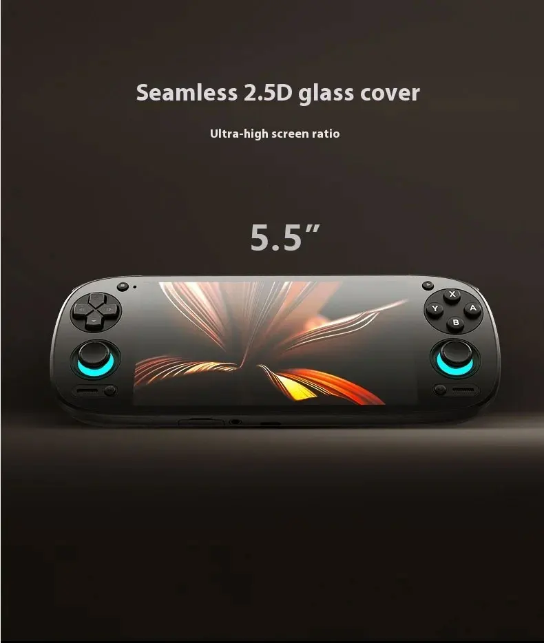 Retroid Pocket 5 Handheld Game Console 5.5'' AMOLED Screen Android13 Joystick RGB Lighting Effect Active Cooling Video Games
Retroid Pocket 5 Handheld Game Console 5.5'' AMOLED Screen Android13 Joystick RGB Lighting Effect Active Cooling Video Games