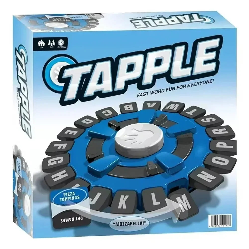 Новая модернизированная испанская игра Basta 2.0 Tapple Word - английская версия Tapple Games, быстрое мышление, нажимная буква, настольная игра, подарки
Новая модернизированная испанская игра Basta 2.0 Tapple Word - английская версия Tapple Games, быстрое мышление, нажимная буква, настольная игра, подарки